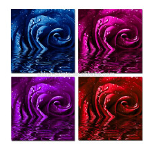 Rose Flower Canvas Wall Art / Reflection Canvas Art / Floral Wall Art pour le salon